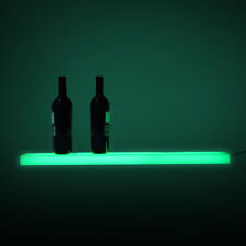 2 Pcs Led Liquor Bottle Display Shelf 32 Inch Acrylic Lighted Bar Shelf Us Stock
