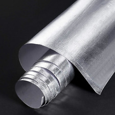 Heat Shield Adhesive Backed Aluminized Fiberglass Heat Sheet Protection Barrier