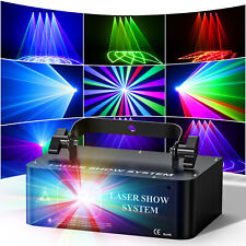 500mw Animation Dmx Rgb Laser Beam Scanner Projector Lamp Disco Ktv Stage Light