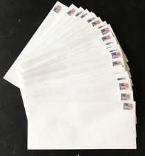 25 Forever Stamped Standard Letter Envelopes 10 White Security Tint Gummed