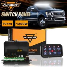 Auxbeam 8 Gang Work Light Switch Control Relay System Panel For Marine Truck Rv