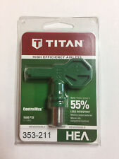 Titan 353-xxx Hea Controlmax Airless Spray Tip Oem We Have All Sizes