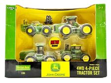 164 John Deere 4wd 4 Piece Tractor Set Includes 7520 8010 8770 9620