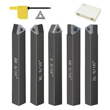 Metal Lathe Cutting Tools5 Sets Of 516 Carbide Metal Cutting Tool Bits Kit