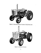 148 159 188 Gas-diesel Tractor Operator Manual Fits J. I. Case Ca-o-430 530