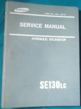 Samsung Se130lc Excavator Service Shop Repair Workshop Manual