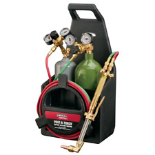 Port-a-torch Kit With Oxygen And Acetylene Tanks And 316 Inch X 12 Ft. Hose New
