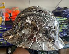 Cal Pacific Camo Tree Full Brim Hard Hat With With Fas-trac Suspension