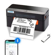 Vretti Desktop Shipping Label Printer 4x6 Wireless Bluetooth Barcode Printer Ups