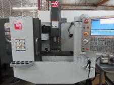 Haas Mini Mill Cnc Machining Center Probe And 4th Axis Drive