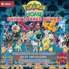  Shiny Locked Bundle Pokemon Sword Shield 6ivs  Ultra Shiny 