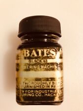 Bates Black 43 Ink For Numbering Machine Or Stamper Preowned