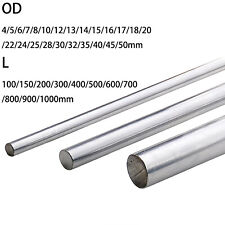 Linear Rail Bar Shaft Optical Axis Chromed Cylinder Rod Od 4mm-50mm 45 Steel