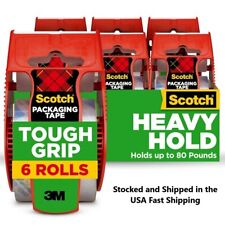 Scotch Sure Start Packaging Tape 1.88 X 800 1 12 Core Clear 6pack New