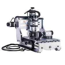 Mini Cnc Router 4 Axis 3020t-d300 Cnc Milling Machine With 300w Spindle