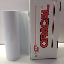 Oracal 651 1 Roll 12 X 10ft. White Gloss 010 Vinyl For Craftsigncutter