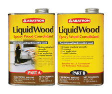 Abatron Liquidwood Solid Clear Epoxy Wood Consolidant Kit 2 Qt