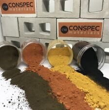 Cement Color Pigment 8oz Kit Black Terracotta Brown Yellow Concrete Grout Mortar