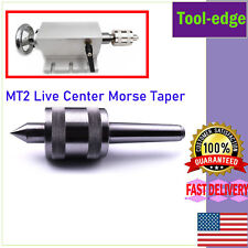 Mt2 Live Center Morse Taper Precision 0.0002 Cnc Long Spindle Lathe Tool 2mt