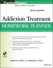 Addiction Treatment Homework Planner Practiceplanners - Paperback - Good