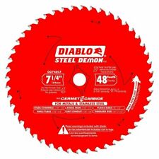 Diablo D0748cf Steel Demon Metal Cutting Circular Saw Blade 7-14x 48 Tooth