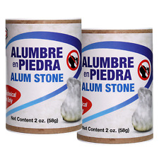 Germa Alum Stone - Alumbre En Piedra - 2oz 2-pack