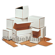 200 - 9x3x3 White Corrugated Shipping Packing Box Boxes Mailers