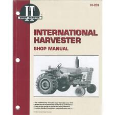 Shop Manual It Ih-203 Fits International Harvester 766 1066 1086 966