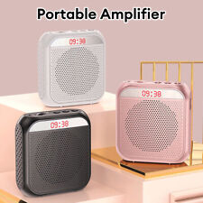 Portable Mini Voice Amplifier Speaker With Wired Microphone Headset For Teachers