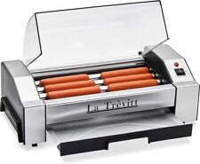 Hot Dog Roller- Sausage Grill Cooker Machine- 6 Hot Dog Capacity - Commercial