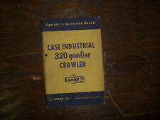 J I Case 320 Gas Terratrac Crawler Tractor Owner Operator Maintenance Manual