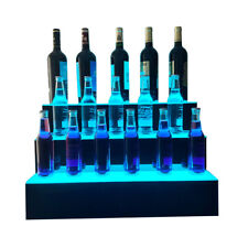 24 3 -tier Led Lighted Glowing Liquor Bottle Display Shelf Home Back Bar Rack