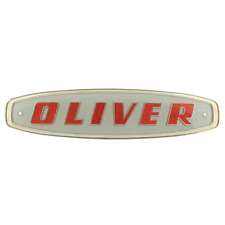 New Red Front Emblem 101430a For Oliver Tractor Models 550 770 880 950 990 995