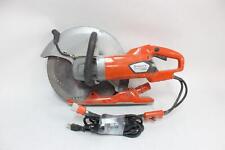 Husqvarna K4000 Wet Electric Cut Off Saw Power Cutter W Vacuum Attachment