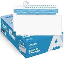 10 Security Envelopes - Self-seal - Windowless - White - 500 Count - 34010-e