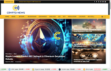 Make Money Crypto News Website - Runs On Auto Pilot Free Hosting