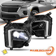 For 2022-2023 Chevy Traverse Wo Led Drl Projector Headlight Lhrh Sets 22-23