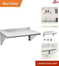 Commercial-grade Wall Mount Stainless Steel Shelf For Kitchen And Restaurant Use