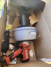 Ridgid K-45 Auto Feed Drain Cleaning Autofeed Snake Auger Machine