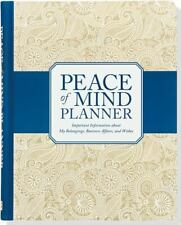 Peace Of Mind Planner Important Information About My Belongings Business Affa