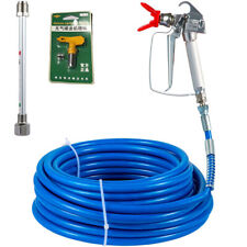 Airless Paint Spray Hose Kit 50ft 14 Swivel Joint 3600psi With 517 Tip Usa
