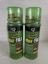 Lot Of 2 Touch N Foam 3x Max Fill Insulating Foam Triple Expanding Reusable