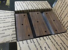 Trophy Parts Freeman Fp7964 Weighted Walnut Finish Plastic Bases Lot Of 16
