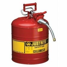 Justrite 7250120 Type Ii Safety Can 5 Gal Capacity Galvanized Steel For