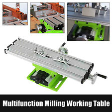 Work Table Cross Slide Bench Drill Press Vise X-y 2 Axis Milling Machine Fixture