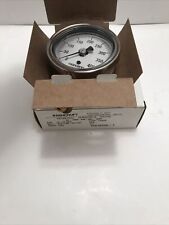 Ashcroft 25 1009 Aw 02l 400 Pressure Gauge 2-12in 0-400psi 14in New