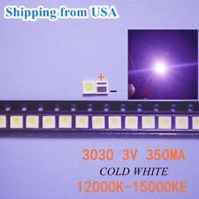 100pcs 3030 3v 350ma Smd Lamp Beads For Led Tv Backlight Strip Barrepair Tv