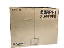 Alpine Industries 469 Triple Brush Carpet Floor Sweeper Non Electric New