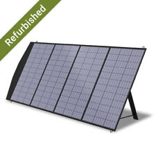 Allpowers 200w Portable Solar Panel Kit For Solar Generator Camping Refurbished