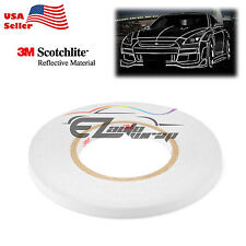 3m Silver Reflective Tape Safety Self Adhesive Striping Sticker 150ft Roll 1cm
